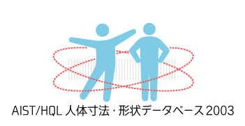 AIST/HQL人体寸法・形状データベース2003